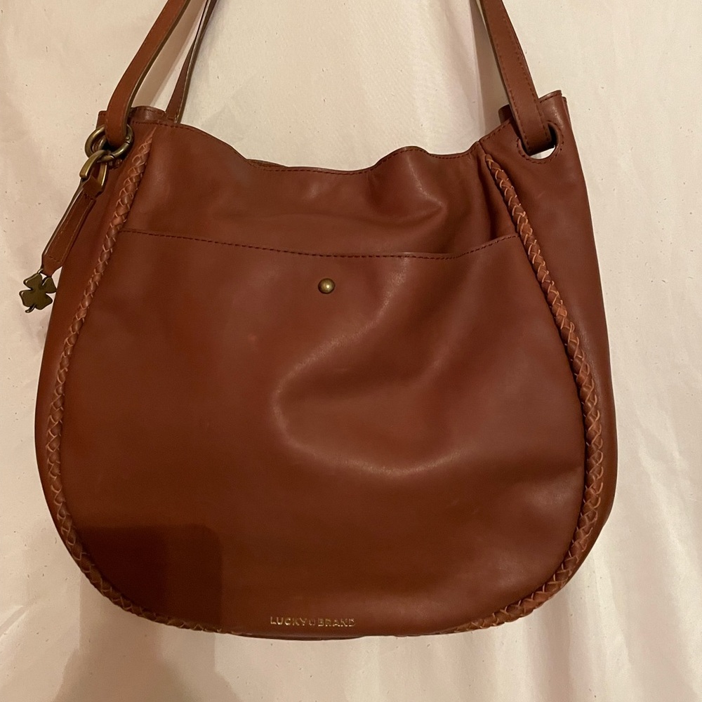 LUCKY Brand Leather Hobo Bag